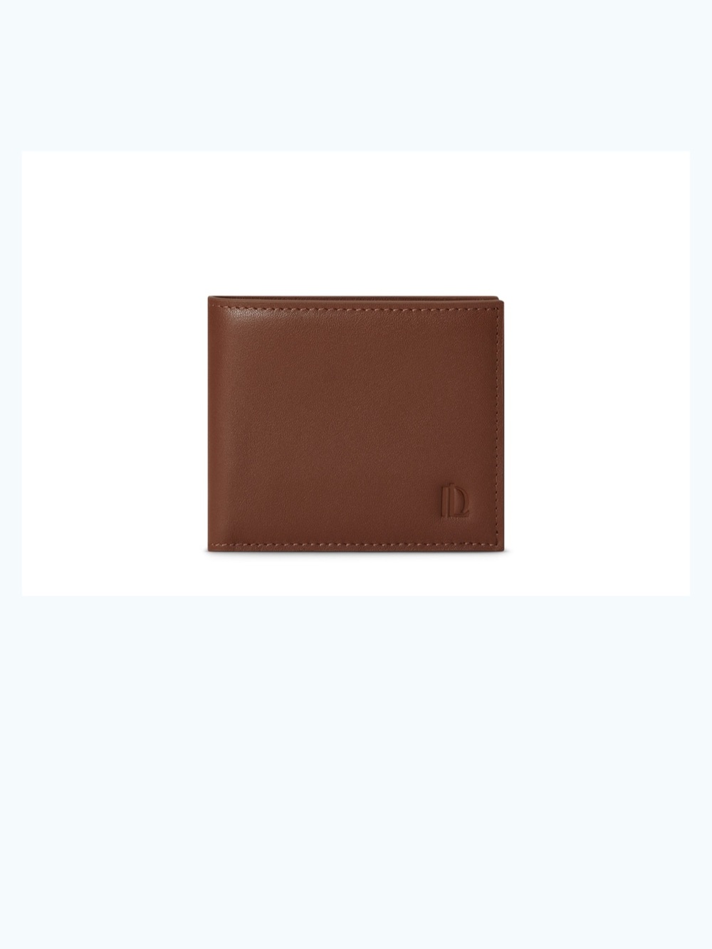 Longvadon - 1407 Soft Leather Short Wallet 8CC - Marron Cognac